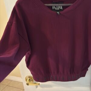 Victoria's Secret Sport Plum Sweatshirt